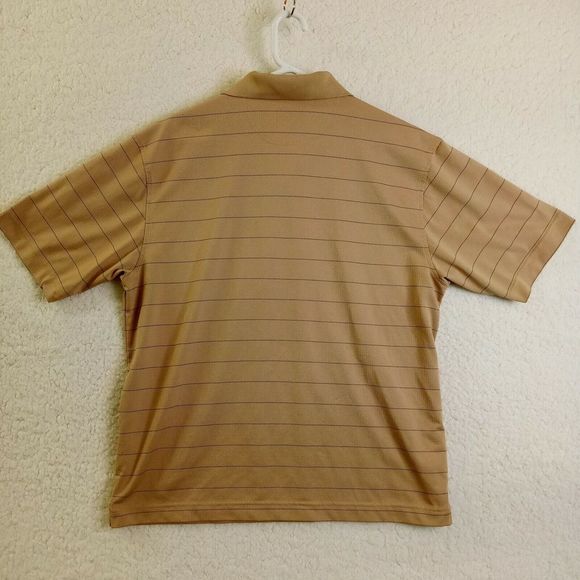 Dockers Golf Polo Shirt Mens Large Short‎ Sleeve Gold Lightweight - Picture 4 of 12